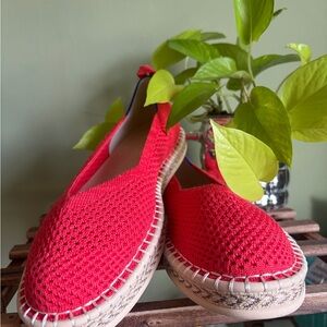 Rothy's Scarlet Espadrilles